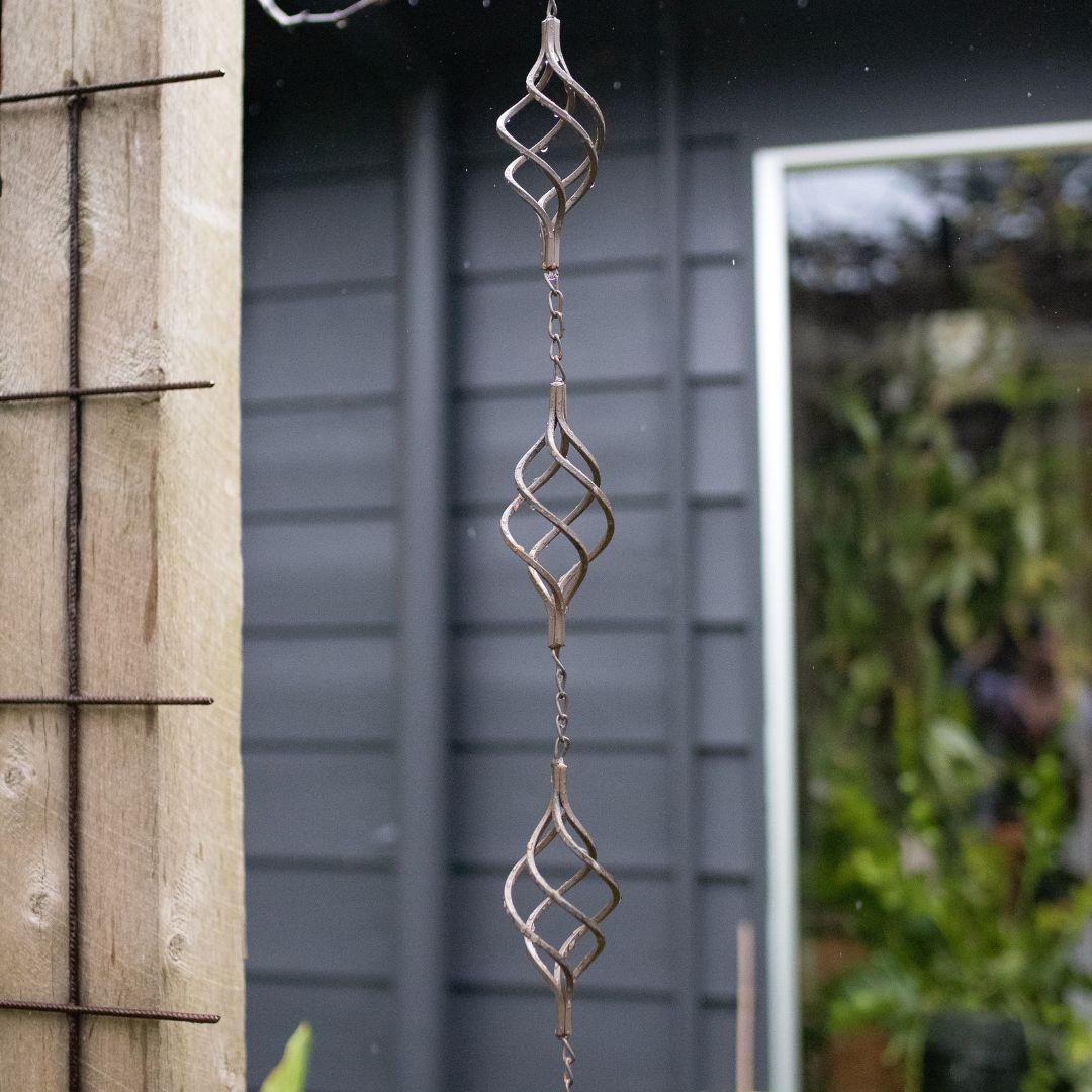 Decorative Swirl Rain Chain