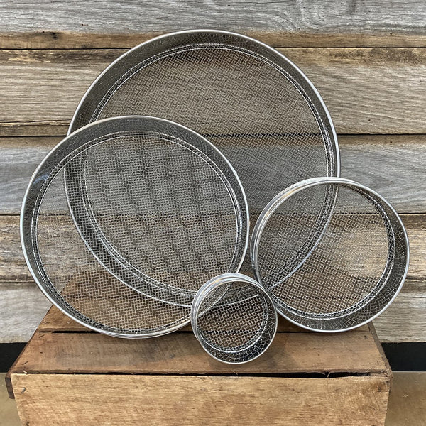 Stainless Steel Garden Sieves Set Of 4 The Diggers Club